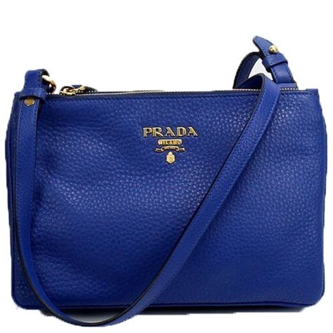 prada crossbody blue